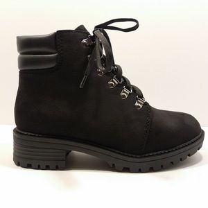 LAST ONE Lace-up combat boot